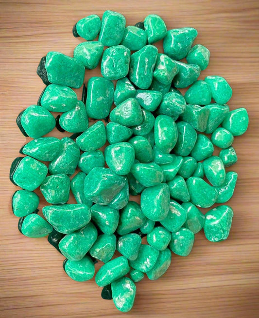 Light Green Pebbles " Gravel " 1-2cm Dubai