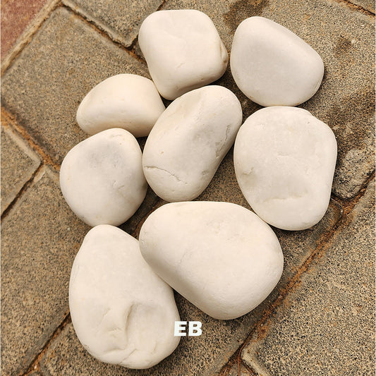 White Pebbles 5-8cm Turkey
