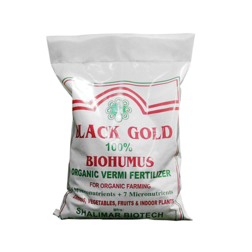 Black Gold Organic Vermi Fertilizer 1Kg