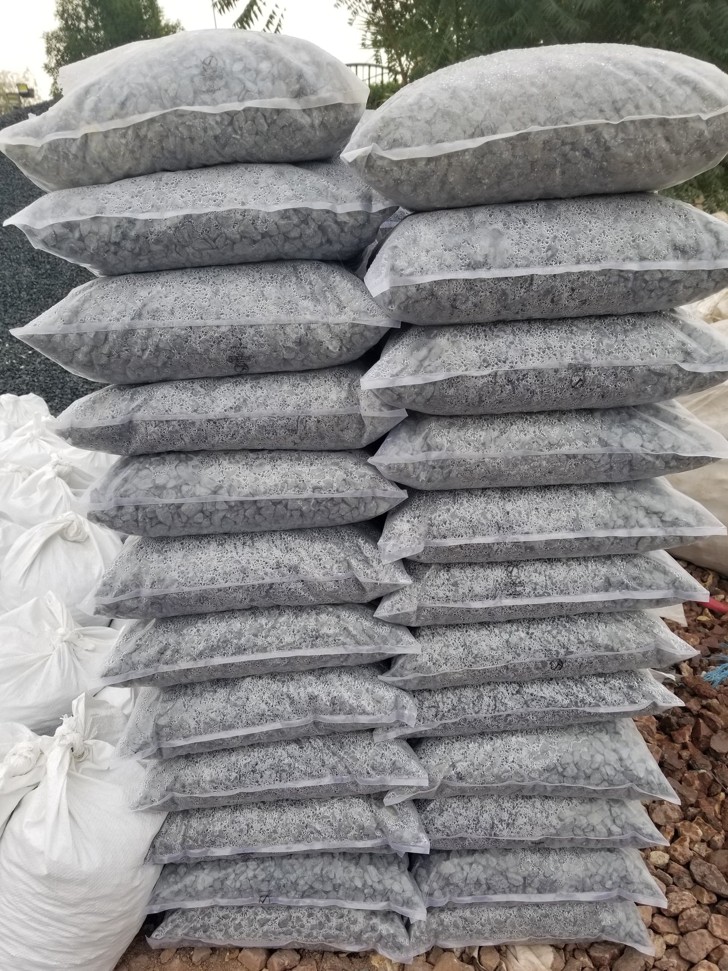 Gravel Grey Color 1-2cm 20kg Dubai UAE