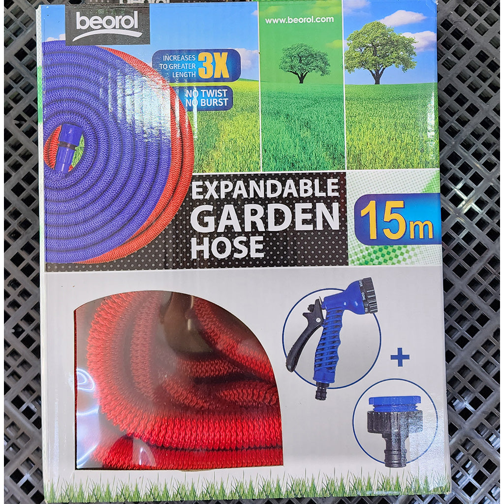 Expandable Garden Hose 15m