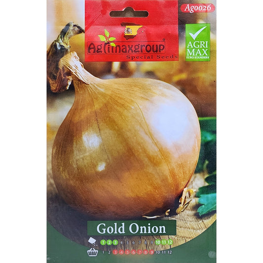 Gold Onion Seeds by Agrimax Dubai