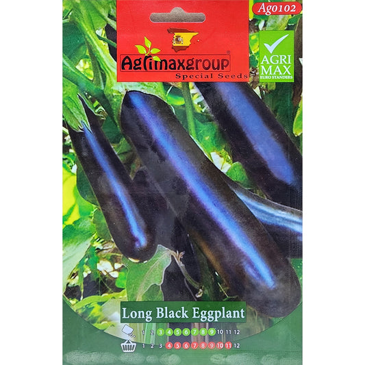 Long Black Eggplant Seeds