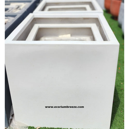 Fiber Cement Square Pots