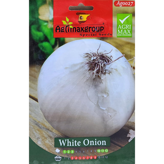 White Onion Seeds By Agrimax